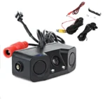 Камера заднього вида универсальная з монтажом, парктроніком та інфрачервоним підсвічуванням