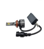 Автомобільні світлодіодні лампи з цоколем H11 6pcs 3570 12-24V 50W 6500K автоматичний контролер - Зображення 2