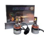 Автомобільні світлодіодні лампи з цоколем H11 6pcs 3570 12-24V 50W 6500K автоматичний контролер