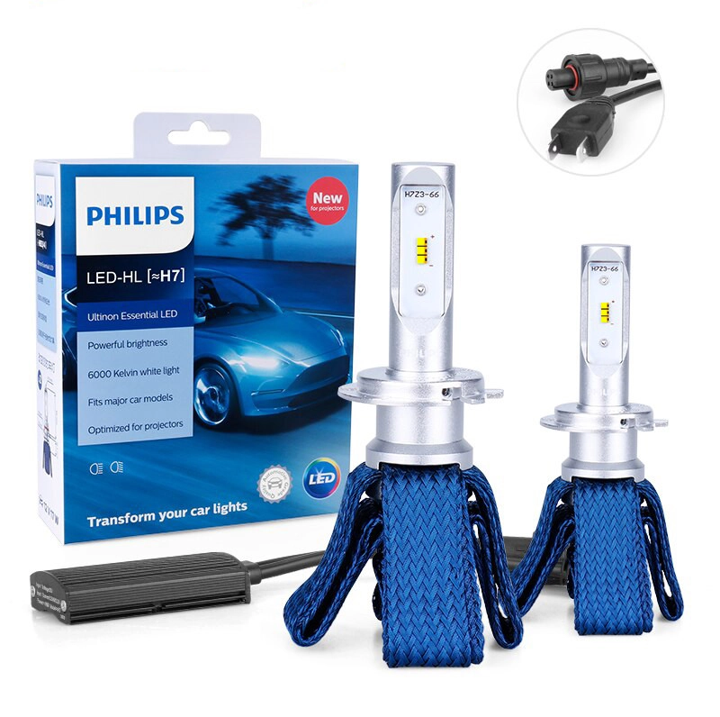 3828576282_svitlodiodni-lampi-z Світлодіодні лампи з цоколем H7 6000K Philips 11972UEPX2 - Зображення 1