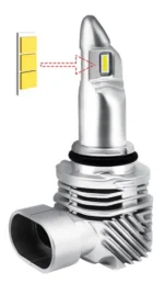 Автомобільні світлодіодні лампи з цоколем HB3 9005 Fighter 2 CREE 12800Lm 40W Преміум - Зображення 3