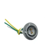 Патрон роз'єм цоколь під лампу P21/5W 1157із проводами. Двоконтактний патрон Ланос