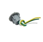 Патрон роз'єм цоколь під лампу P21/5W 1157із проводами. Двоконтактний патрон Ланос - Зображення 2