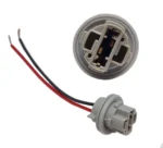 Пластиковий автомобільний патрон роз'єм для лампи W21W Т20 7440 з проводами