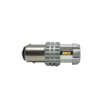 Світлодіодна лампа з цоколем 1157 BA15d P21/5W 12SMD 3030 12V Біла Жовта - Зображення 2