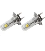 Світлодіодна лампа з цоколем H7 4SMD GREE X-BD LED CHIPS 12-24V 40W 1500lm - Зображення 2