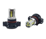 Світлодіодна лампа з цоколем PSX24W 30SMD 4014 10-30V Біла з драйвером