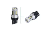 Світлодіодна лампа 7443 T20 W21/5W W3x16q 30SMD 4014 SAMSUNG 12V Біла - Зображення 2