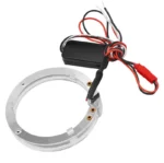 Світлодіодні ангельські очі Led кільця для маски 2,5 дюйма 80 мм 10-30V з розсіювачем Білий Жовтий - Зображення 5