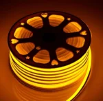 Світлодіодний гнучкий неон Silicone 2835 120 IP68 12V 120 LED 6*12мм Жовтий - Зображення 4