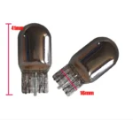 Автомобільна лампа з цоколем 7443 T20 W21/5W 12V Chrome Червона - Зображення 3