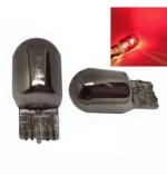 Автомобільна лампа з цоколем 7443 T20 W21/5W 12V Chrome Червона