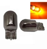 Автомобільна лампа з цоколем 7443 T20 W21/5W 12V Chrome Жовта
