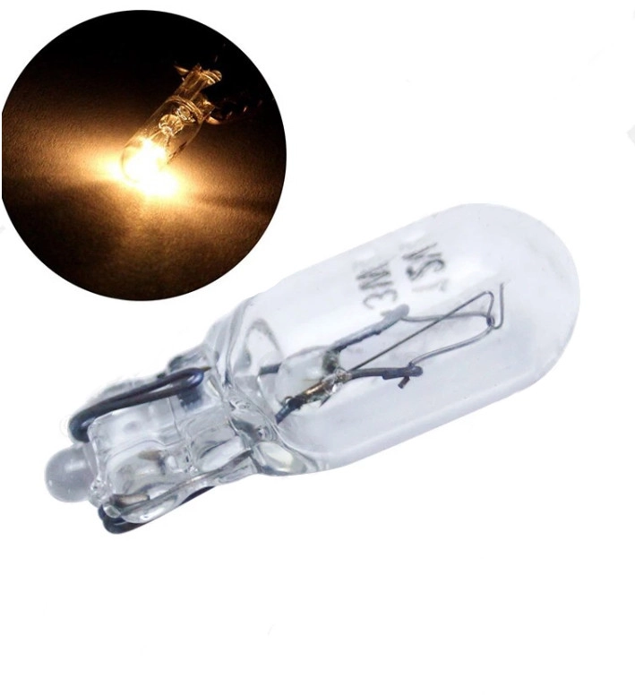 3875623475_avtomobilna-lampa-z Автомобільна лампа з цоколем T6.5 12V Жовтий - Зображення 1