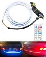 Гнучке підсвічування кришки багажника 120 см RGB з пультом керування
