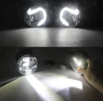 Світлодіодна протитуманна фара ДХО DRL LED для Toyota і Lexus (Osram Style) із проводкою! - Зображення 6