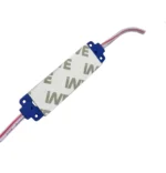 Світлодіодний модуль COB 70*20*3мм 24V Синій з розсіювачем - Зображення 2