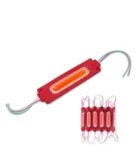 Світлодіодний модуль COB 70мм*20мм*3мм 12V Червоний з розсіювачем