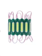 Світлодіодний модуль COB 12V 70мм*20мм*3мм Зелений із розсіювачем - Зображення 2