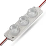 Світлодіодний модуль 12V 3SMD 3030 Білий з розсіювачем - Зображення 3