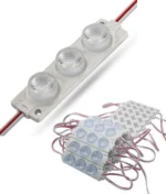 Світлодіодний модуль 12V 3SMD 3030 Білий з розсіювачем