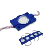 Світлодіодний модуль Cob 12V 45х30мм Синій із розсіювачем