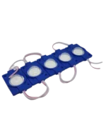 Світлодіодний модуль Cob 12V 45х30мм Синій із розсіювачем - Зображення 4