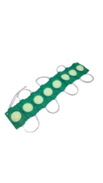 Світлодіодний модуль Cob 12V 45х30мм Зелений із розсіювачем - Зображення 2