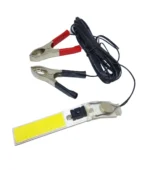 Портативний переносний ручний світлодіодний ліхтарик на магніті Led COB від клеми (з крокодилами) - Зображення 4