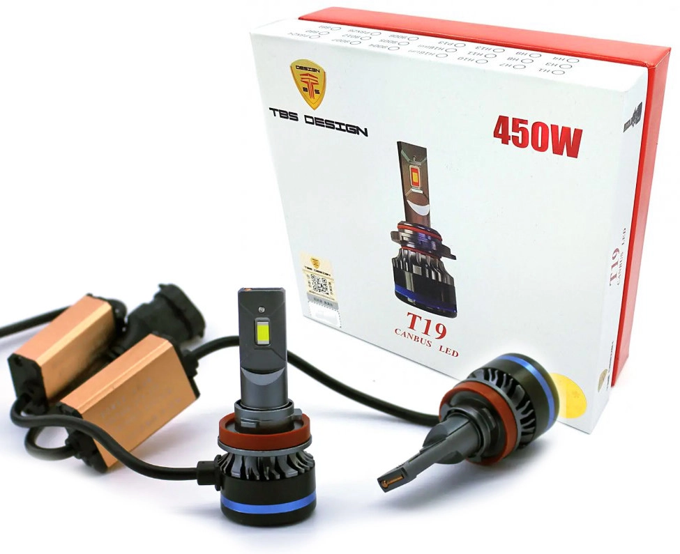 3886266396_avtomobilni-svitlodiodni-lampi Автомобільні світлодіодні лампи з цоколем H11 6pcs 3570 12-24V 50W 6500K автоматичний контролер - Зображення 1