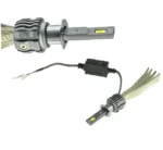 Автомобільні світлодіодні лампи з цоколем H1 6500Lm 6000K з радіатором