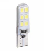 Світлодіодна лампа Т10 W5W 12SMD 2835 з обманкою 12V Біла - Зображення 2