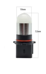 Світлодіодна лампа з цоколем P13W 4SMD3030 12V Біла з матовою лінзою - Зображення 2