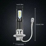 Світлодіодна лампа із цоколем Н3 6SMD Luxeon ZES 12V Білий з драйвером - Зображення 2