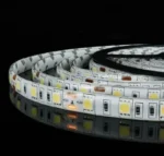 Світлодіодна стрічка OEM ST 60 SMD на метр 5050 12V Білий теплий 1 метр (відрізна) самоклеюча - Зображення 2