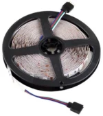 Світлодіодна стрічка 12V 60 SMD 5050 RGB герметична, відрізна 1 метр - Зображення 2