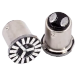 Світлодіодна лампа з цоколем 1157 BAY15d P21/5W 19 SMD 4014 12V Червона - Зображення 2