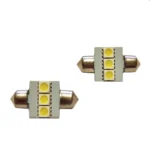 Світлодіодна лампа C5W Festoon 3SMD 5050 12V 31мм Білий