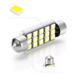 Світлодіодна лампа C5W Festoon 15SMD 2835 12V 41мм - Зображення 3