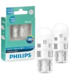 Комплект світлодіодних ламп PHILIPS W5W T10 Ultinon LED 4000K white 12V 11961ULW4X2