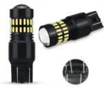 Світлодіодна лампа 7443 T20 W21/5W W3x16q 48SMD 4014 12V 980Lm з лінзою та драйвером Біла