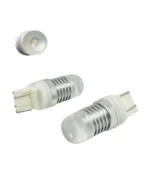 Двоколірні світлодіодні лампи Led 7443 T20 W21/5W W3x16q 2SMD 3030 та 2CREE 12V Білий Жовтий