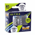 Галогенна лампа Маяк H1 12V 55W 82120 SL +100% Super Light комплект - Зображення 2