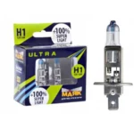 Галогенна лампа Маяк H1 12V 55W 82120 SL +100% Super Light комплект