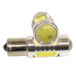 Світлодіодна лампа з цоколем 1156 BA15s P21W з лінзою 7,5W Біла