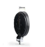 Світлодіодна балка (додаткова фара) 14LED 42W 86мм Коло 12-24V Біла - Зображення 2