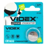 Батарейка літієва Videx CR1632 3V