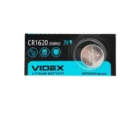 Батарейка літієва Videx CR1620 3V 5009LC - Зображення 2