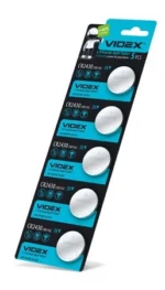 Батарейка літієва Videx CR2430 3V 5011LC - Зображення 2