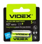 Батарейка Videx A27 8LR732 12V